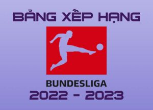 bang xep hang bong da duc Bundesliga 1